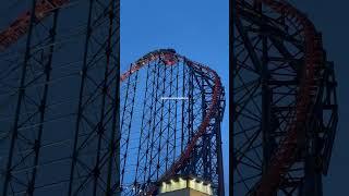 Pepsi Max Big One Rollercoaster at Blackpool Pleasure Beach #shorts