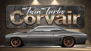 Twin Turbo 69 Corvair • Part 1 • Intro, Chassis, & Mock-Up