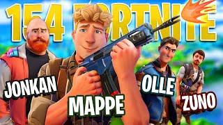 "SANSLÖSA MATCHER MED FULLT 154-SQUAD?!" | OG FORTNITE w/ 154