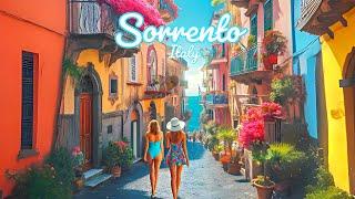 Sorrento, Italy  - Spring 2024 - 4K 60fps HDR Walking Tour