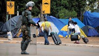 Brazilian troops clear Bolsonaro camp after riots