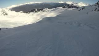 GoPro: 115 Km/H ski crash on Whistler Blackomb