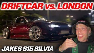 S15 DRIFTCAR GOING CRAZY ON LONDON ROADS & GIVING UK CAR MEETS ANOTHER CHANCE…