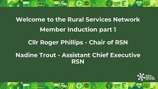 An Introduction to the Rural Services Network