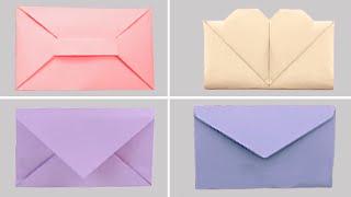 Easy origami envelope tutorial | DIY | 4 money envelope making | Artistic kids land