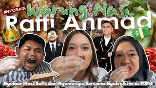 NYOBAIN WARUNG NASI RAFFI AHMAD!! TERNYATA BEGINI MASAKAN ARTIS...