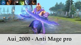 Aui 2000 - Anti Mage | Dota 2  gameplay | pro