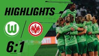 Kantersieg gegen Frankfurt | Highlights | VfL Wolfsburg - Eintracht Frankfurt