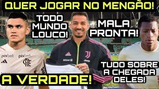 EM CIMA DA HORA DO JOGO! DANILO NO FLAMENGO TAMBÉM? TUDO DO MERCADO EM CIMA DO LANCE PARA VOCÊS!