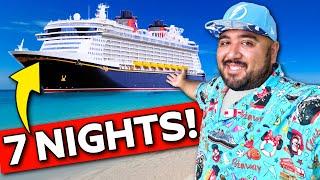 168 HOURS ON DISNEY CRUISE LINE'S MOST LUXURIOUS SHIP IN THE FLEET! Exploring Disney's Lookout Cay!