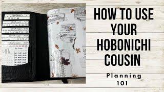 How to use the Hobonichi Cousin || functional planning || memory planning