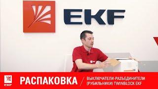 Выключатель-разъединитель (рубильник) TwinBlock EKF PROxima +