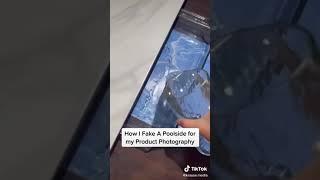 Brilliant hack | How to fake poolside | Credit: Tiktok @krause.media