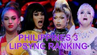 Drag Race Philippines 3 | Lipsync Ranking 