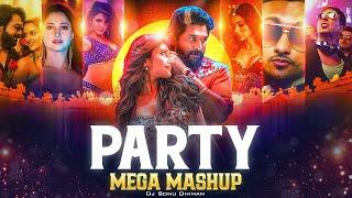 Bollywood Party Mega Mashup 2025 - Dj Sonu Dhiman | Kissik | Gali Gali | O Antava | Aaj Ki Raat