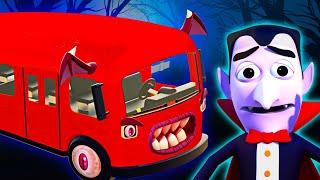 Spooky Wheels On The Bus | Scary Kids Song | Tum Tum Kids TV