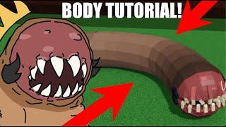 WORM BODY TUTORIAL!!! (BUILD A BOAT FOR TREASURE)