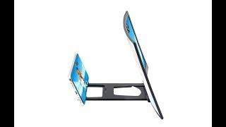 12'' 3D Curve Screen Magnifier for Cell Phone, HD Amplifier Projector - Test