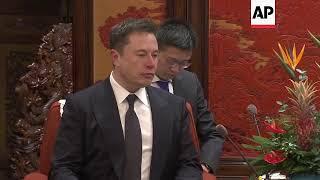 China's Premier Li meets Tesla CEO Musk