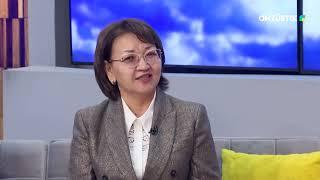 Кәрімбек ҚҰРМАНӘЛИЕВ -ҰҒА академигі, Гүлжан Сүгірбаева - Ө.Жәнібеков атындағы ОҚПУ Басқарма төрағасы