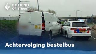 Achtervolging Capelle a/d IJssel I Gestolen bestelbus I Parkshuttle