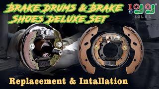 Golf Cart Club Car DS Brake Shoes Installation Video