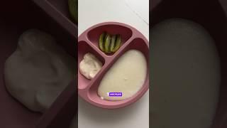 ЗАВТРАК ДЛЯ МАЛЫША 9 МЕСЯЦЕВ ‍ #прикорм #тарелочки #едадлядетей #первыйприкорм #рецептыдлядетей