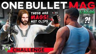 Can You Beat GTA V If You Reload After Every Shot? - One Bullet Mag Challenge