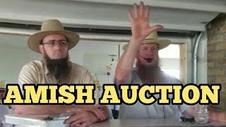 NEVER BEFORE SEEN AMISH AUCTION In Holmes County Ohio With Amish People / Amish Paradise OR Mafia?