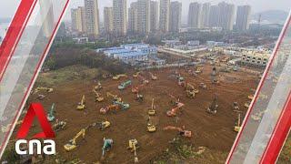 Wuhan coronavirus: Timelapse of the construction of a new hospital in China