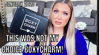 BOXYCHARM JANUARY PAID FOR BASE BOX | THIS WAS NOT MY PICK | HOTMESS MOMMA MD