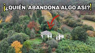 OCULTA y ABANDONADA RODEADA DE UN EXTRAÑO BOSQUE ¿QUIÉN VIVIÓ AQUÍ?