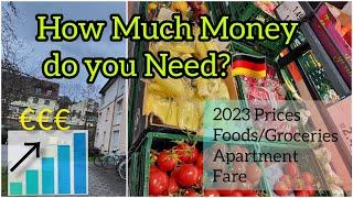 Cost of living in Germany | 2023 apartment, food & fare.