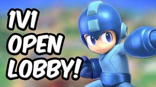  SUPER SMASH BROS ULTIMATE 1V1 OPEN LOBBY WITH VIEWERS LIVE!