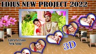 EDIUS 3D PROJECT 2022 || Muskuraa Lena Tum || Free Download By Awais Studio