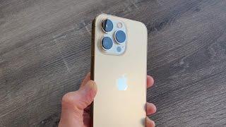 فتح صندوق ايفون 13 برو ماكس الذهبي ||UNBOXING GOLD iPhone 13 PRO Max