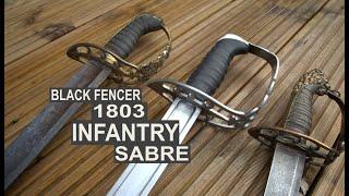 First look at the Black Fencer 1803 Infantry Sabre!