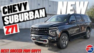 2025 CHEVROLET SUBURBAN Z71! | *Full Walkaround Review* | Best Soccer Mom SUV?!