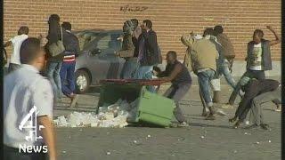 Riots break out in Calais | Channel 4 News