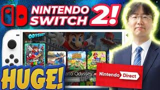 New Nintendo Switch 2 Reveal & Details JUST DROPPED!