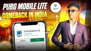 PUBG MOBILE LITE COMEBACK INDIA REAL  OR FAKE  TENCENT BACK IN PUBG MOBILE