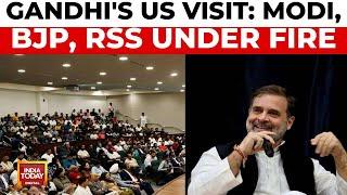 Rahul Gandhi Criticises Modi, BJP, RSS on US Visit | Rahul Gandhi In US | India Today