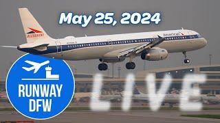 Aviation nerds rejoice! LIVE plane spotting at DFW Airport! 5-25-24