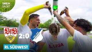 Dramatisch: VfB Stuttgart II steigt in die 3. Liga auf | SWR Sport