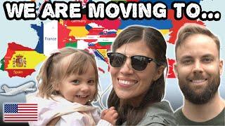 Finding a way into Europe was harder than we thought! | EP.2 | American Family moving Abroad