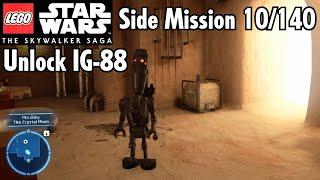 Green Harvest - Side Mission 10/140 Unlock IG-88. LEGO Star Wars: The Skywalker Saga