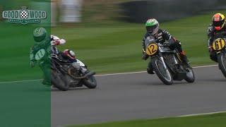 Troy Corser destroys the field on 89-year-old bike