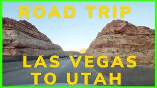 From Neon Lights to Red Rocks: Our Vegas to Utah Road Trip Adventure! #roadtrip #travelvlog #wow