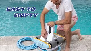 Robo-Tek ROBO-PLUS V2 Robotic Pool Cleaner w/ Remote and Caddy