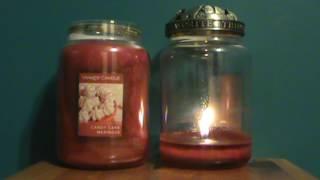 Candy Cane Meringue by Yankee Candle - Large Jar Review